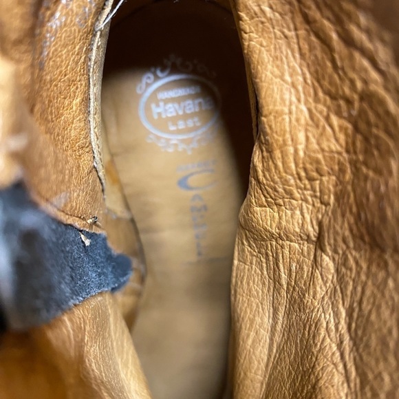 Jeffrey Campbell Havana Black Leather Metal Spiked Heel Ankle Chains Booties - Picture 10 of 12